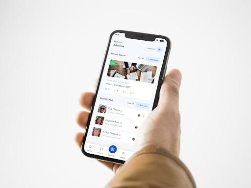 vfairs trade show lead capture app
