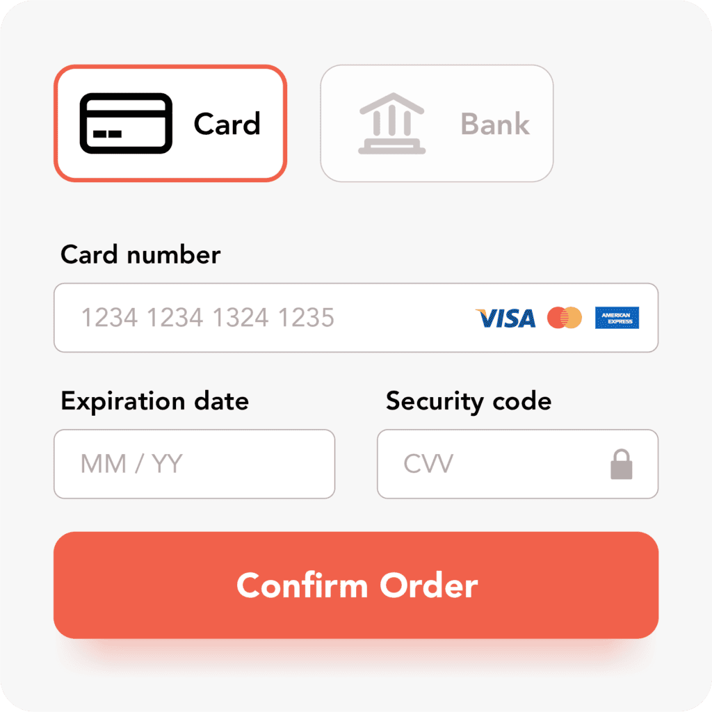 card payment options in vFairs