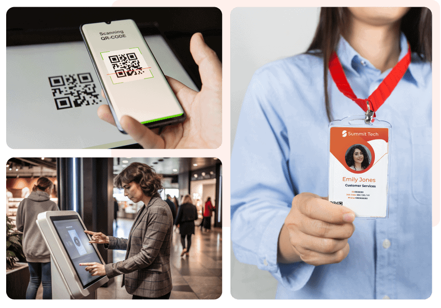 Eliminate Check-in Chaos With Instant Badging, QR Scans & Facial Recognition.-min