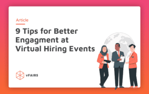 Featured image for maximising engagement at virtual hiring events