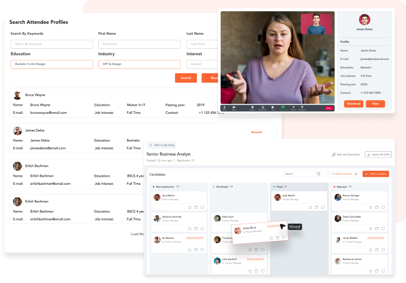 Tools for Employers to Efficiently Manage Applications and Screen Candidates.