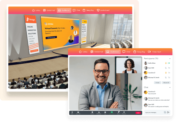 Virtual Environment + Live Stream