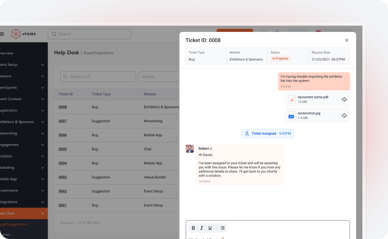 Work with a support team who’s invested in you.